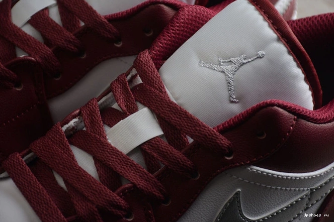 1 Bordeaux White Jordan 553558-615 Low 0519